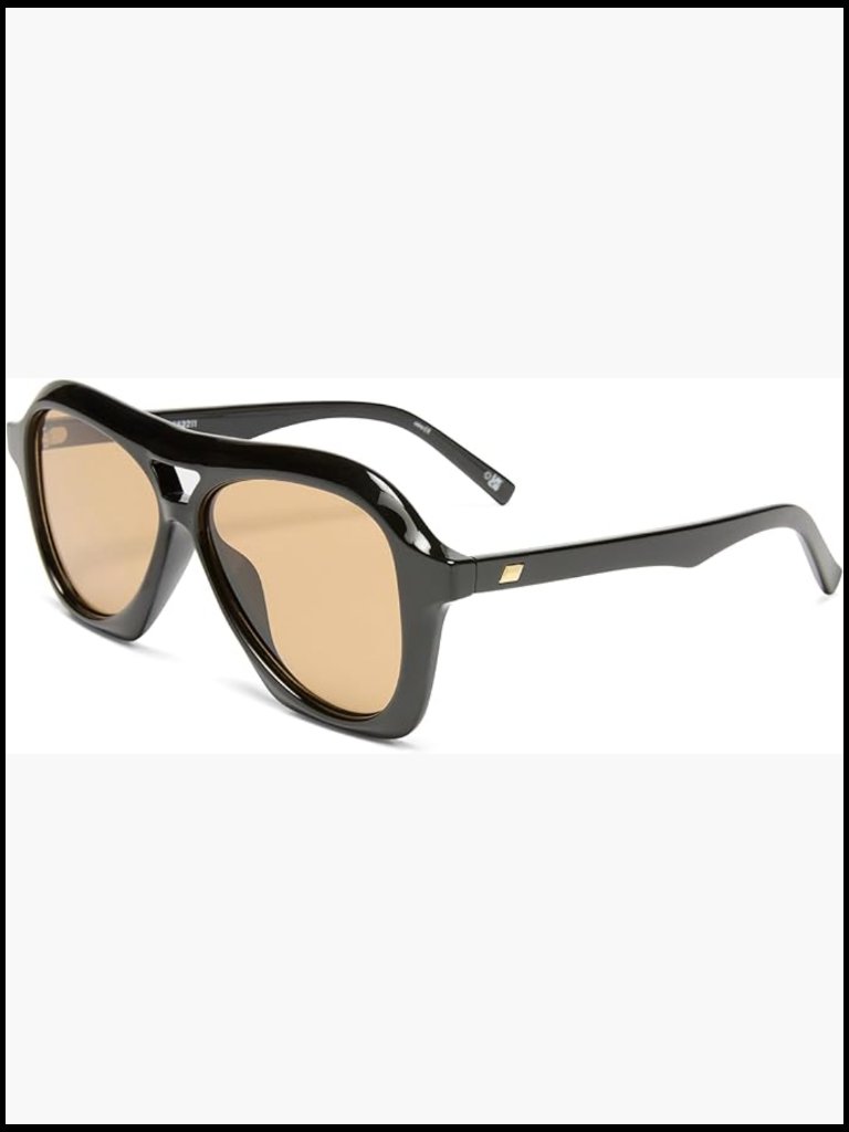 Aviator Sunglasses Lightweight Frame With Pyramid Stud Hardware
